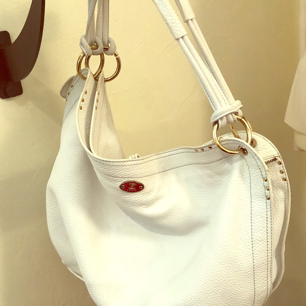 Limited edition Celine large white bag.